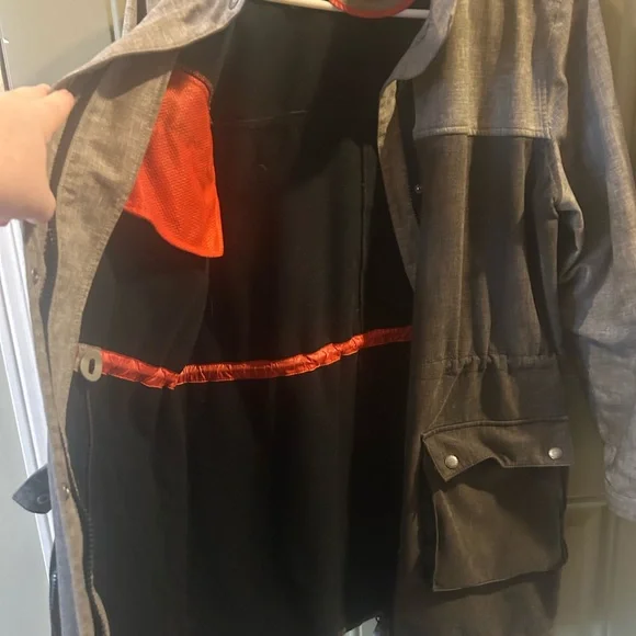 Women’s Roots Charcoal Fall / Spring Coat - Picture 4 of 5